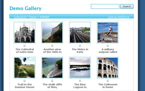 demo gallery